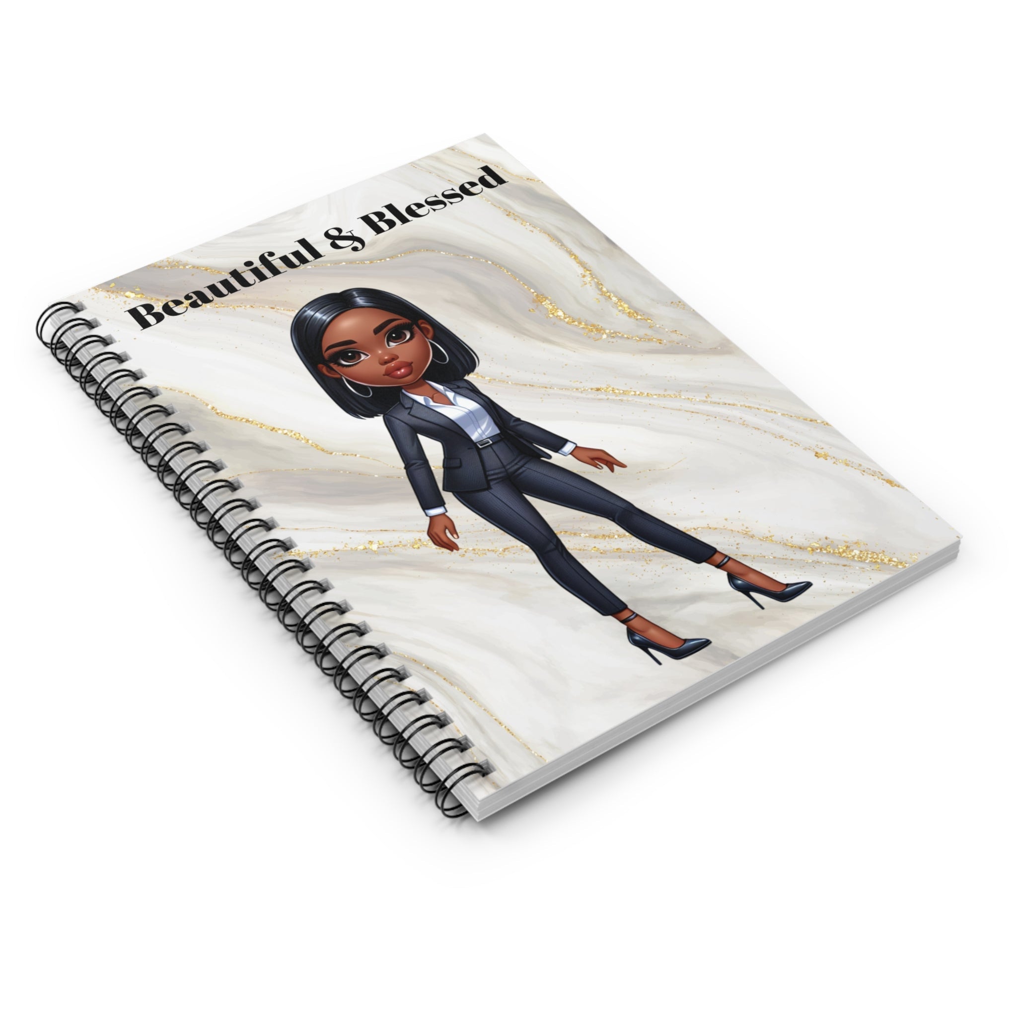 Schönes und gesegnetes Spiral Notebook