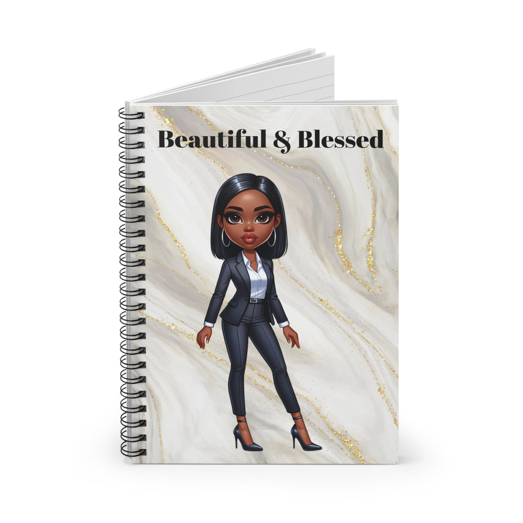 Schönes und gesegnetes Spiral Notebook