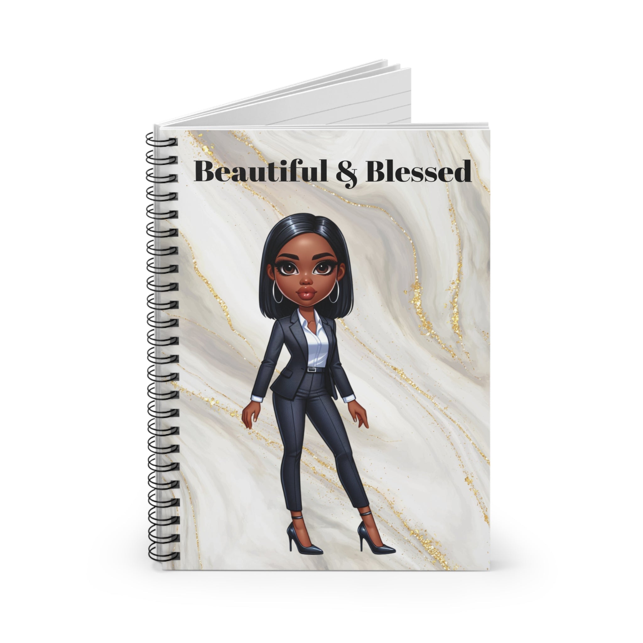 Schönes und gesegnetes Spiral Notebook