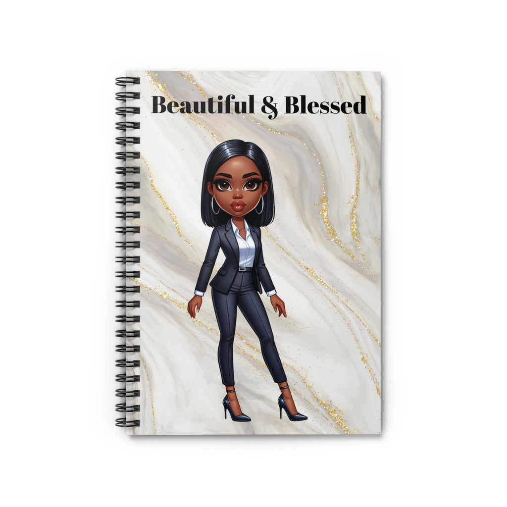 Schönes und gesegnetes Spiral Notebook